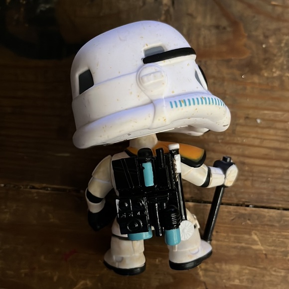 Starwars Funko Storm trooper & Dino rider played with Funko Pop 2015 - Picture 8 of 10